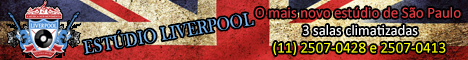 Estúdio Liverpool - O mais novo estúdio de São Paulo - 3 salas climatizadas - 11 2507 0428 ou 11 25070413